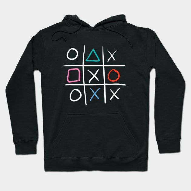 Tic Tac Toe Hoodie by Frenky